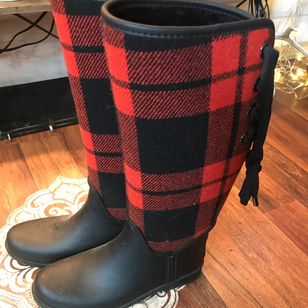 Coach rain boots